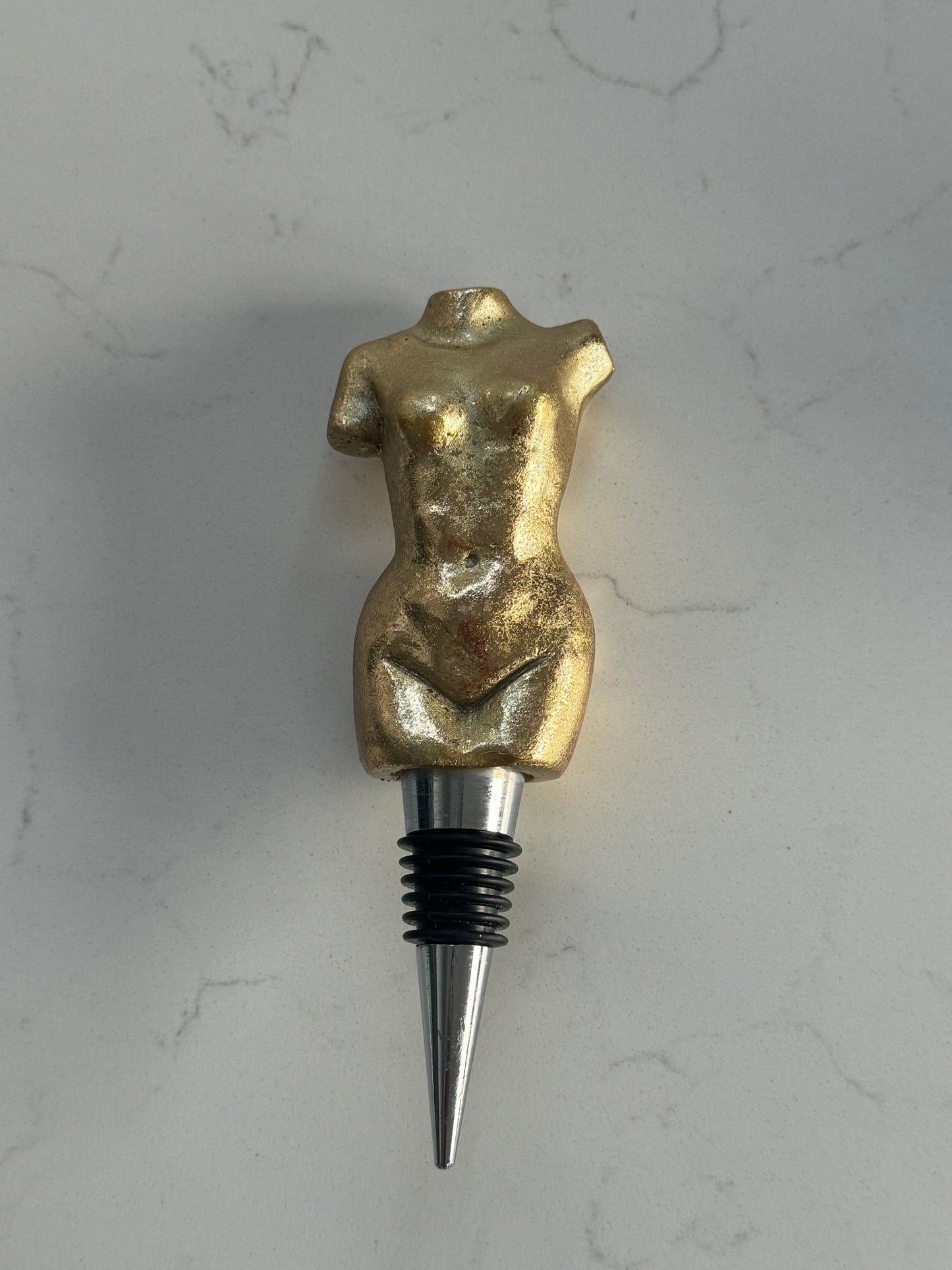 Female Torso Bottle Stopper