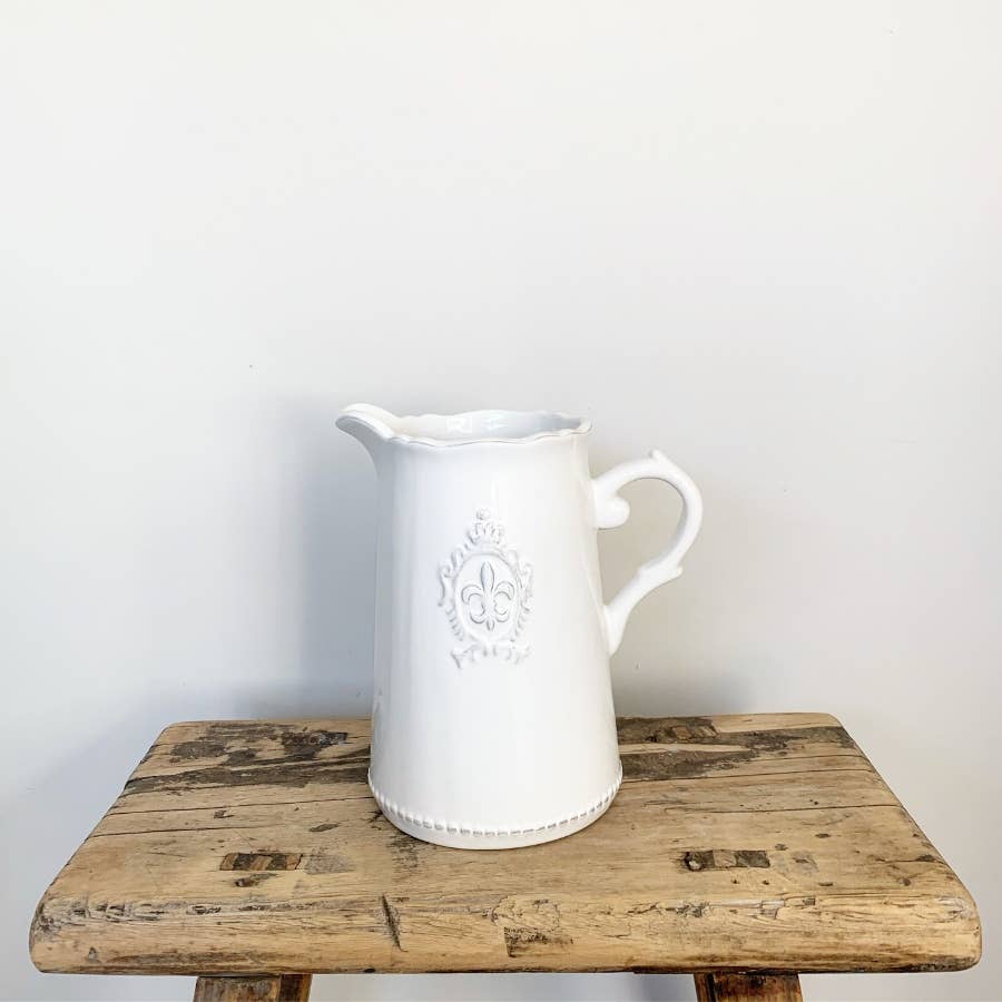 Fleur De Lis Jug